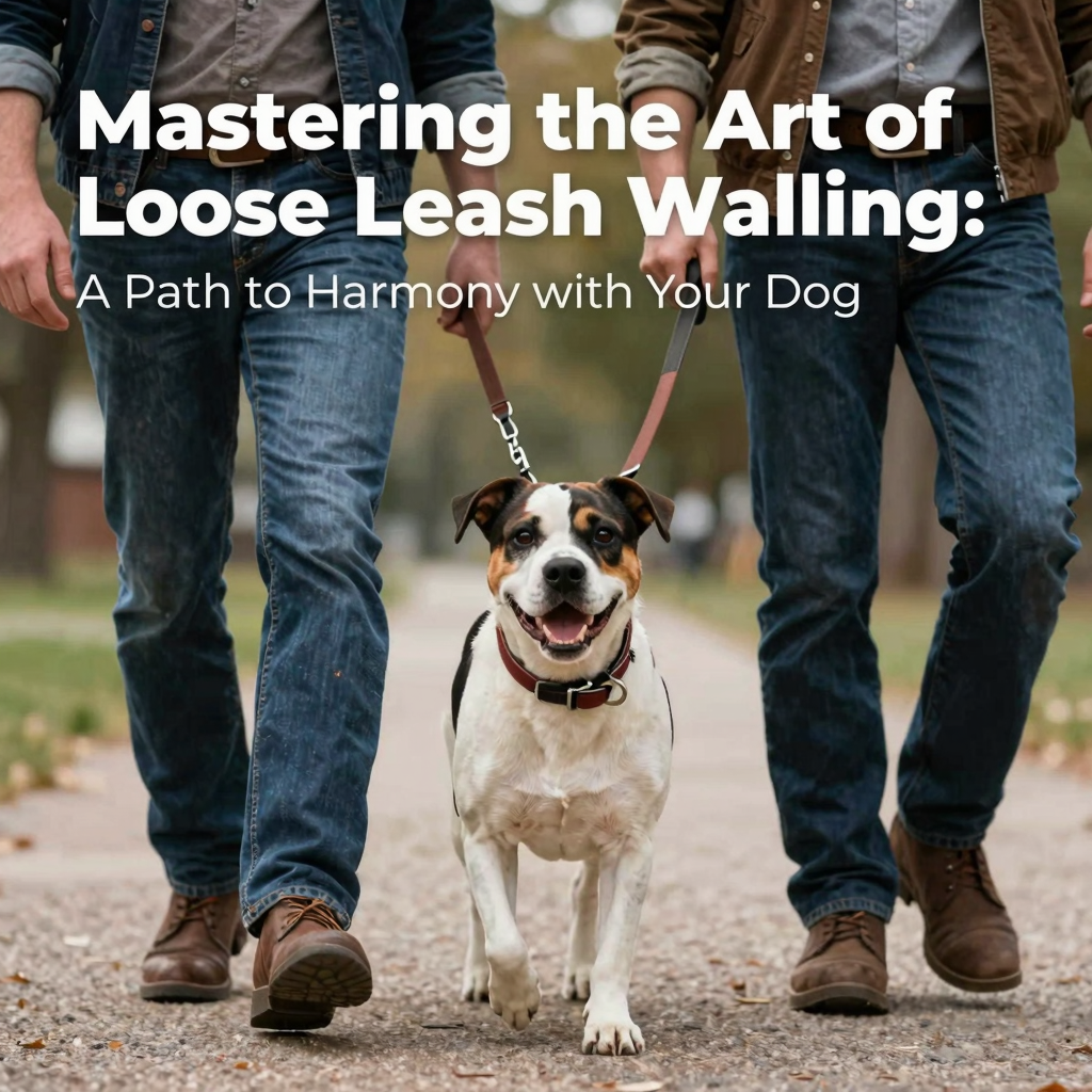 Mastering the Art of Loose Leash Walking: A Path to Harmony with Your Dog